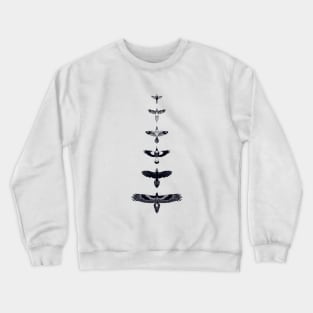 Australian Birds - B&W Crewneck Sweatshirt